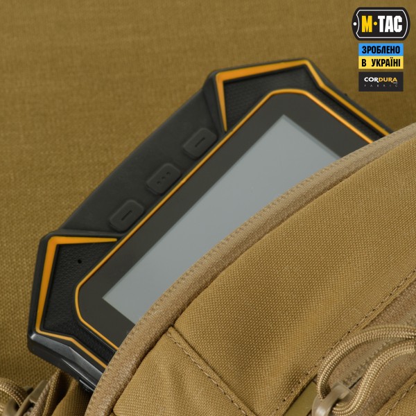 M-Tac сумка Sphaera Hardsling Bag Large з липучкою Elite Coyote - 51610005 M-Tac сумка Sphaera Hardsling Bag Large з липучкою Elite Coyote - 51610005