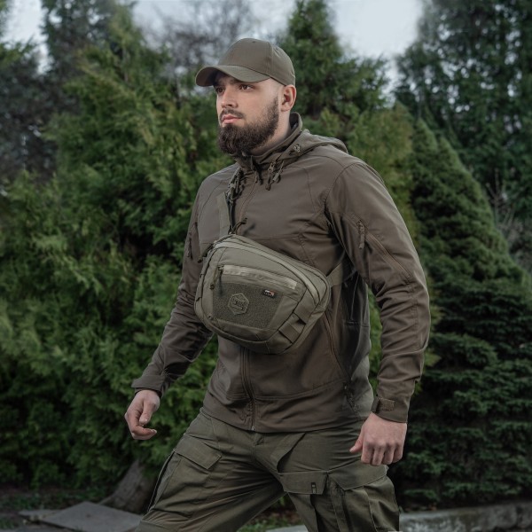 M-Tac сумка Sphaera Hardsling Bag Large з липучкою Elite Ranger Green - 51610023 M-Tac сумка Sphaera Hardsling Bag Large з липучкою Elite Ranger Green - 51610023