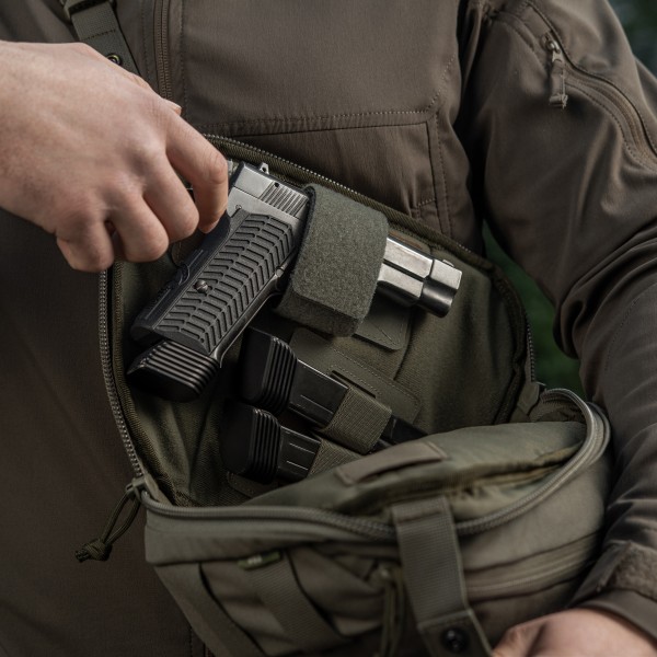 M-Tac сумка Sphaera Hardsling Bag Large з липучкою Elite Ranger Green - 51610023 M-Tac сумка Sphaera Hardsling Bag Large з липучкою Elite Ranger Green - 51610023