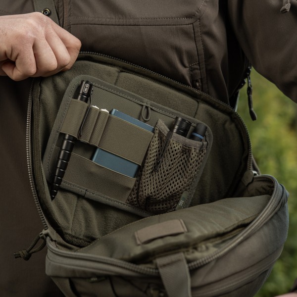M-Tac сумка Sphaera Hardsling Bag Large з липучкою Elite Ranger Green - 51610023 M-Tac сумка Sphaera Hardsling Bag Large з липучкою Elite Ranger Green - 51610023