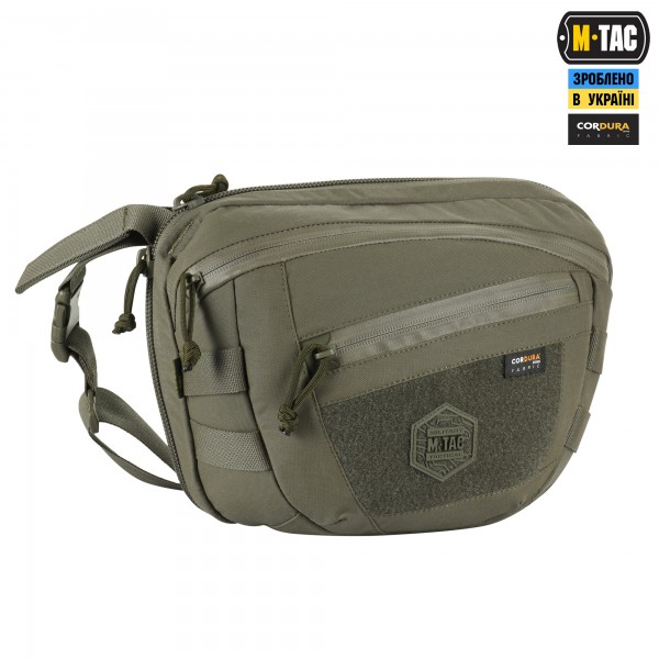 M-Tac сумка Sphaera Hardsling Bag Large з липучкою Elite Ranger Green - 51610023 M-Tac сумка Sphaera Hardsling Bag Large з липучкою Elite Ranger Green - 51610023