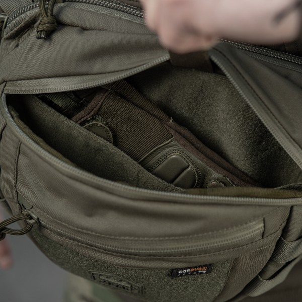 M-Tac сумка Sphaera Hardsling Bag Large з липучкою Elite Ranger Green - 51610023 M-Tac сумка Sphaera Hardsling Bag Large з липучкою Elite Ranger Green - 51610023