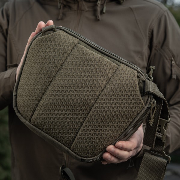 M-Tac сумка Sphaera Hardsling Bag Large з липучкою Elite Ranger Green - 51610023 M-Tac сумка Sphaera Hardsling Bag Large з липучкою Elite Ranger Green - 51610023