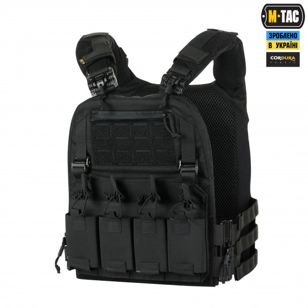 M-Tac плитоноска Cuirass FAST QRS XL Black 3 класс защиты - 3581512