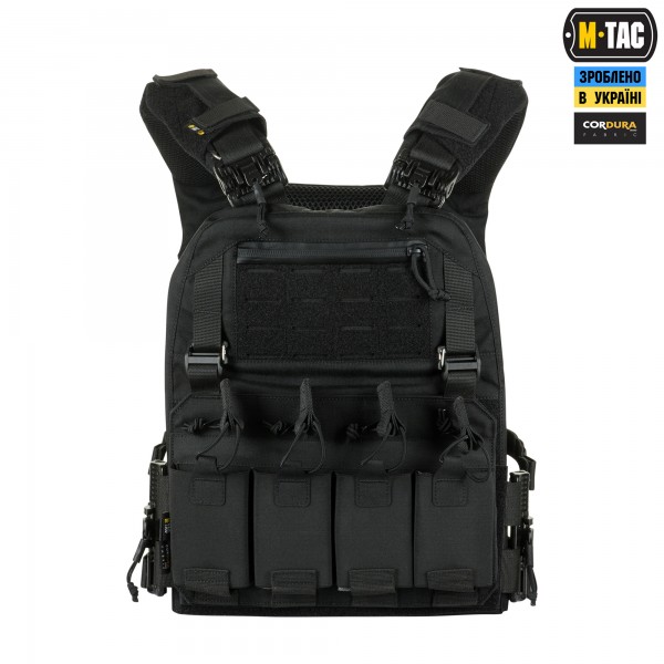 M-Tac плитоноска Cuirass FAST QRS XL Black 3 класс защиты - 3581512 M-Tac плитоноска Cuirass FAST QRS XL Black 3 класс защиты - 3581512