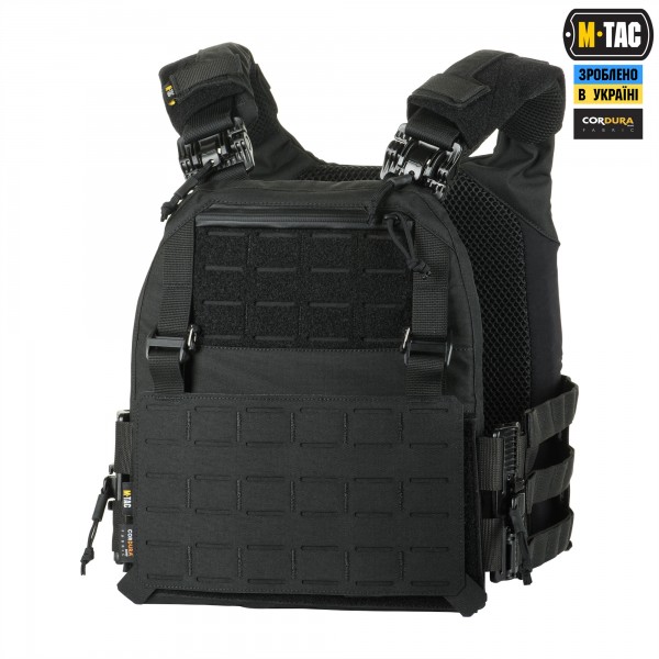 M-Tac плитоноска Cuirass FAST QRS Gen.II Black 6 класс защиты - 3581686