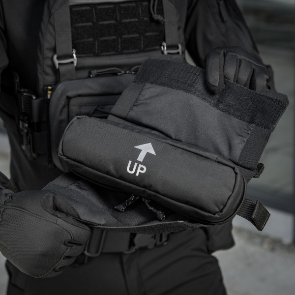 M-Tac подсумок медицинский горизонтальный ROLL Elite Black - 51700002