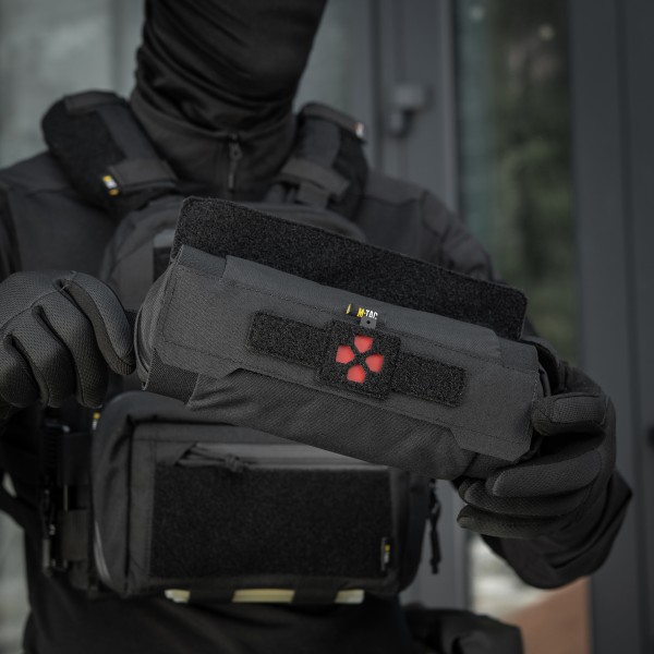 M-Tac подсумок медицинский горизонтальный ROLL Elite Black - 51700002