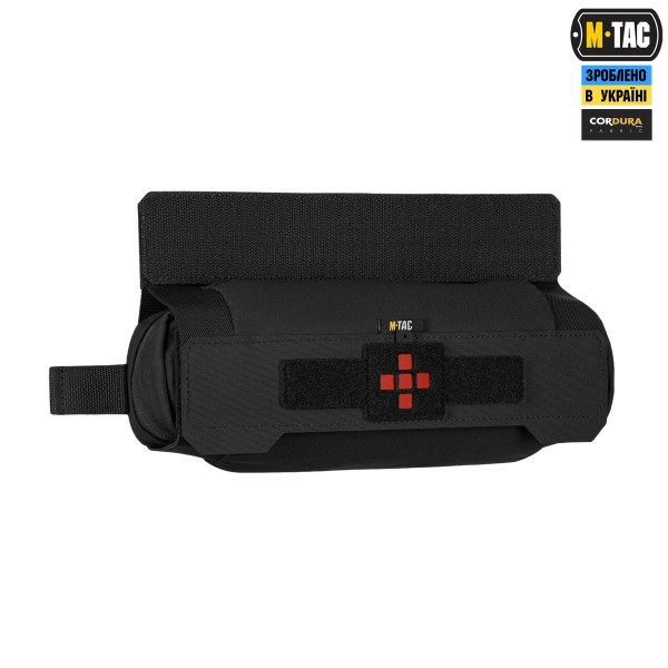 M-Tac подсумок медицинский горизонтальный ROLL Elite Black - 51700002