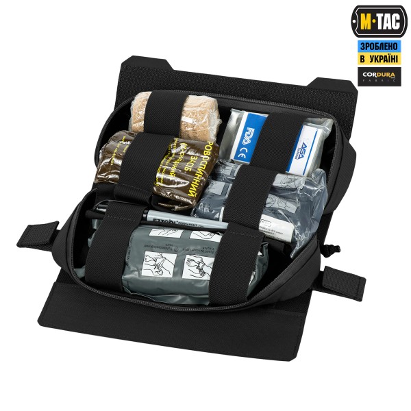 M-Tac подсумок медицинский горизонтальный ROLL Elite Black - 51700002