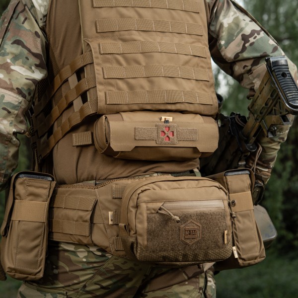 M-Tac подсумок медицинский горизонтальный ROLL Elite Coyote - 51700005