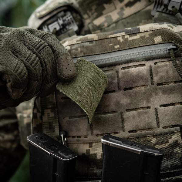 M-Tac нашивка прапор України з тризубом ЗСУ PVC Olive - 52338306 M-Tac нашивка прапор України з тризубом ЗСУ PVC Olive - 52338306