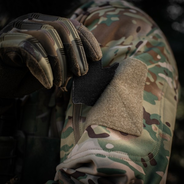 M-Tac Нашивка "Дивись в пітьму як Хижак" PVC Black/Grey - 52338313 M-Tac Нашивка "Дивись в пітьму як Хижак" PVC Black/Grey - 52338313