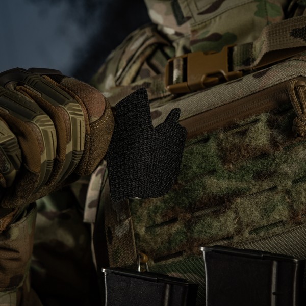 M-Tac Нашивка "Дивись в пітьму як Хижак" PVC Black/Olive - 52338314