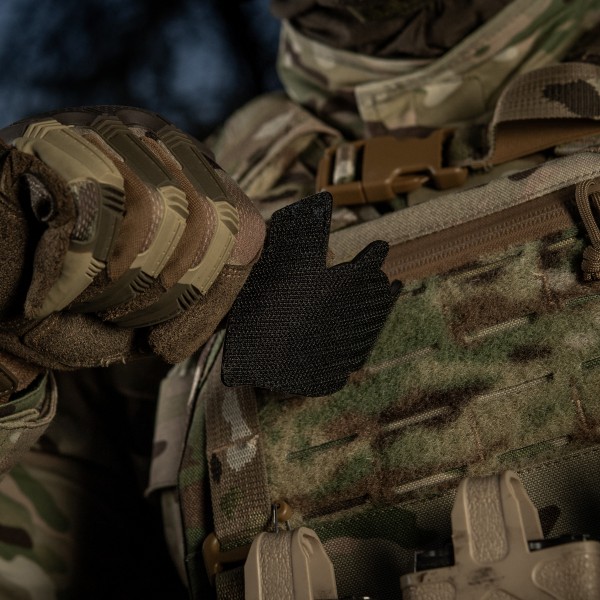 M-Tac Нашивка "Дивись в пітьму як Хижак" PVC Black/Coyote - 52338315 M-Tac Нашивка "Дивись в пітьму як Хижак" PVC Black/Coyote - 52338315