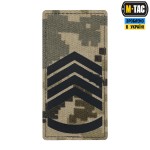 M-Tac погон на ліпучці головний сержант ММ14