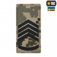 M-Tac погон на ліпучці головний сержант ММ14