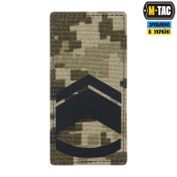 M-Tac погон на ліпучці майстер сержант ММ14