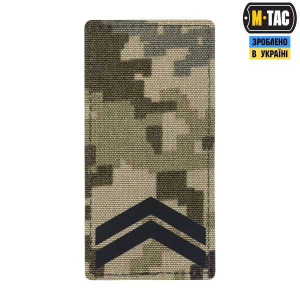 M-Tac погон на липучке младший сержант ММ14 - 57425102