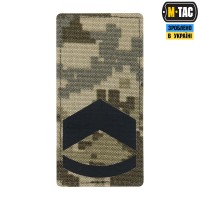 M-Tac погон на липучке штаб сержант ММ14