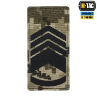 M-Tac погон на липучке главный мастер сержант ММ14