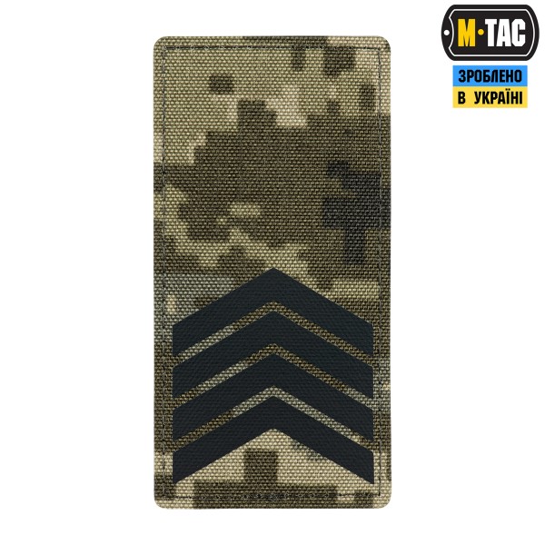 M-Tac погон на ліпучці старший сержант ММ14 - 57425108