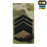 M-Tac погон на липучке старший мастер сержант Multicam