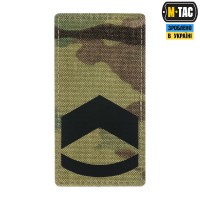 M-Tac погон на липучке штаб сержант Multicam