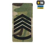 M-Tac погон на липучці головний сержант Multicam