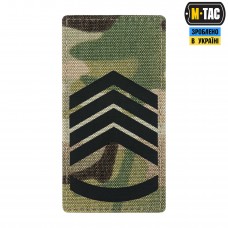 M-Tac погон на липучці головний сержант Multicam