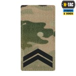 M-Tac погон на липучці молодший сержант Multicam