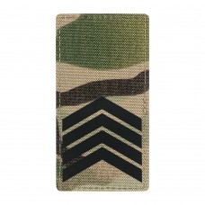 M-Tac погон на липучці старший сержант Multicam