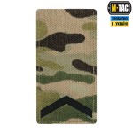 M-Tac погон на липучці старший солдат Multicam