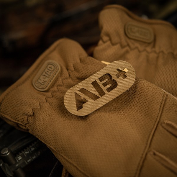 M-Tac нашивка группа крови AB+ сквозная Laser Cut Coyote - 58231005