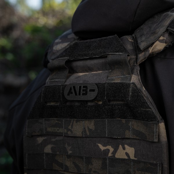 M-Tac нашивка группа крови AB- сквозная Laser Cut Black - 58232002 M-Tac нашивка группа крови AB- сквозная Laser Cut Black - 58232002