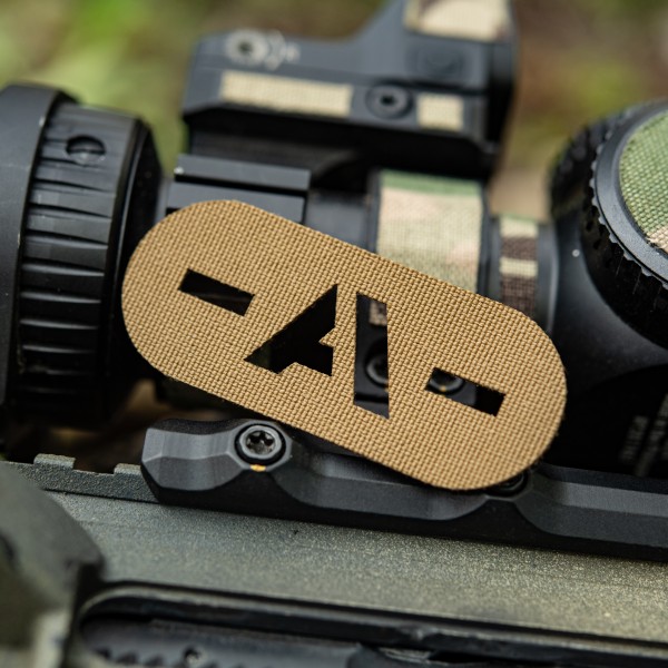 M-Tac нашивка група крові -A- наскрізна Laser Cut Coyote - 58328005