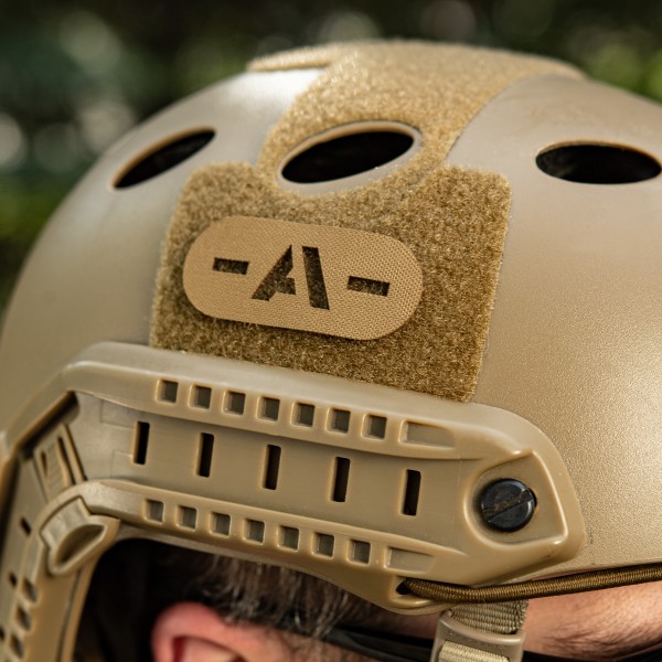 M-Tac нашивка група крові -A- наскрізна Laser Cut Coyote - 58328005