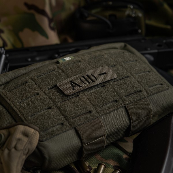 M-Tac нашивка група крові A (II) - наскрізна Laser Cut 25х80 Ranger Green - 58328123 M-Tac нашивка група крові A (II) - наскрізна Laser Cut 25х80 Ranger Green - 58328123
