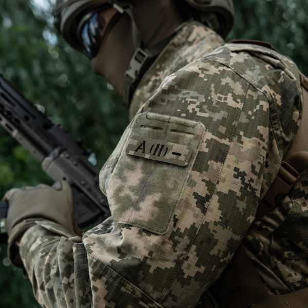 M-Tac нашивка группа крови A (II) - сквозная Laser Cut 25х80 MM14 - 58328130 M-Tac нашивка группа крови A (II) - сквозная Laser Cut 25х80 MM14 - 58328130