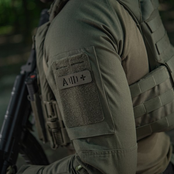 M-Tac нашивка группа крови A (II) + сквозная Laser Cut 25х80 Ranger Green - 58328223 M-Tac нашивка группа крови A (II) + сквозная Laser Cut 25х80 Ranger Green - 58328223