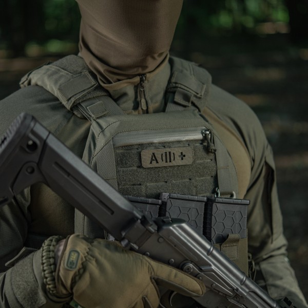 M-Tac нашивка группа крови A (II) + сквозная Laser Cut 25х80 Ranger Green - 58328223 M-Tac нашивка группа крови A (II) + сквозная Laser Cut 25х80 Ranger Green - 58328223