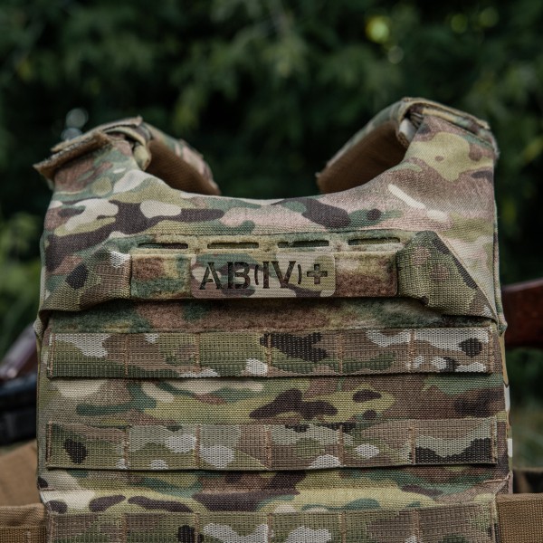 M-Tac нашивка группа крови AB (IV) + сквозная Laser Cut 25х80 Multicam - 58328508 M-Tac нашивка группа крови AB (IV) + сквозная Laser Cut 25х80 Multicam - 58328508