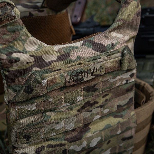 M-Tac нашивка группа крови AB (IV) + сквозная Laser Cut 25х80 Multicam - 58328508 M-Tac нашивка группа крови AB (IV) + сквозная Laser Cut 25х80 Multicam - 58328508