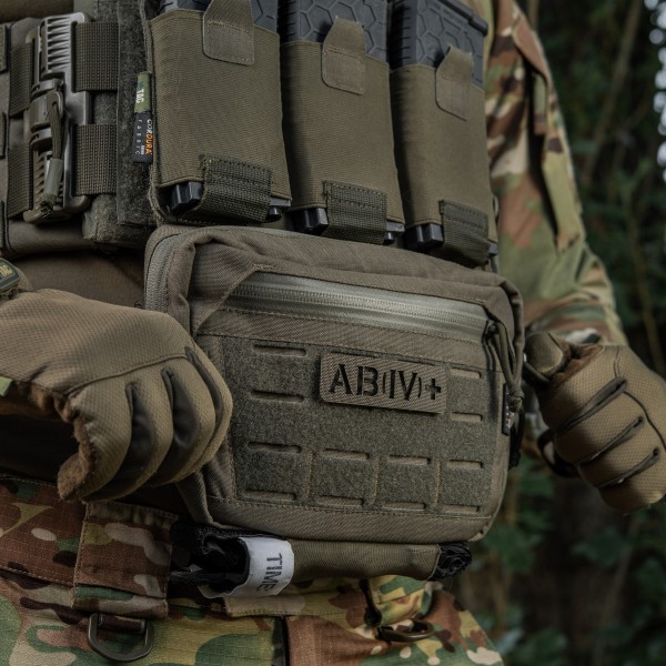 M-Tac нашивка группа крови AB (IV) + сквозная Laser Cut 25х80 Ranger Green - 58328523 M-Tac нашивка группа крови AB (IV) + сквозная Laser Cut 25х80 Ranger Green - 58328523