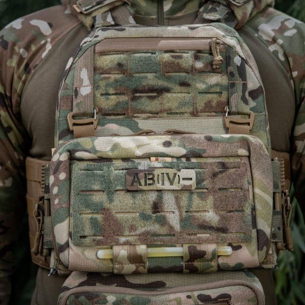 M-Tac нашивка группа крови AB (IV) - сквозная Laser Cut 25х80 Multicam - 58328608 M-Tac нашивка группа крови AB (IV) - сквозная Laser Cut 25х80 Multicam - 58328608