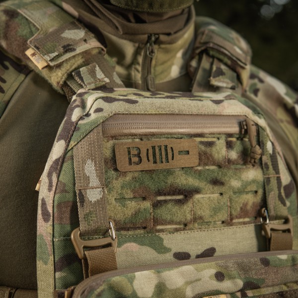 M-Tac нашивка група крові B (III) - наскрізна Laser Cut 25х80 Coyote - 58328705 M-Tac нашивка група крові B (III) - наскрізна Laser Cut 25х80 Coyote - 58328705