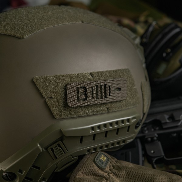 M-Tac нашивка група крові B (III) - наскрізна Laser Cut 25х80 Ranger Green - 58328723 M-Tac нашивка група крові B (III) - наскрізна Laser Cut 25х80 Ranger Green - 58328723