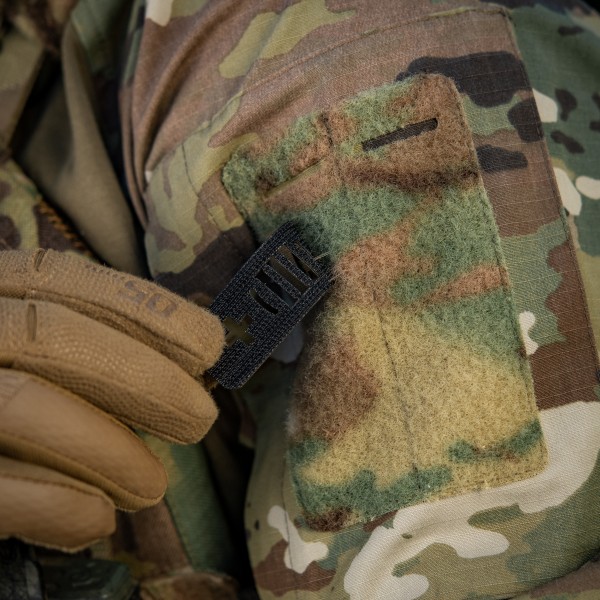 M-Tac нашивка группа крови B (III) + сквозная Laser Cut 25х80 Coyote - 58328805