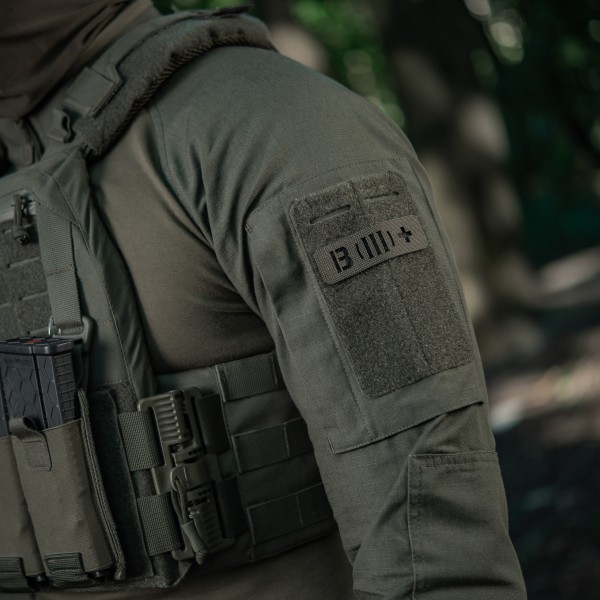 M-Tac нашивка группа крови B (III) + сквозная Laser Cut 25х80 Ranger Green - 58328823 M-Tac нашивка группа крови B (III) + сквозная Laser Cut 25х80 Ranger Green - 58328823