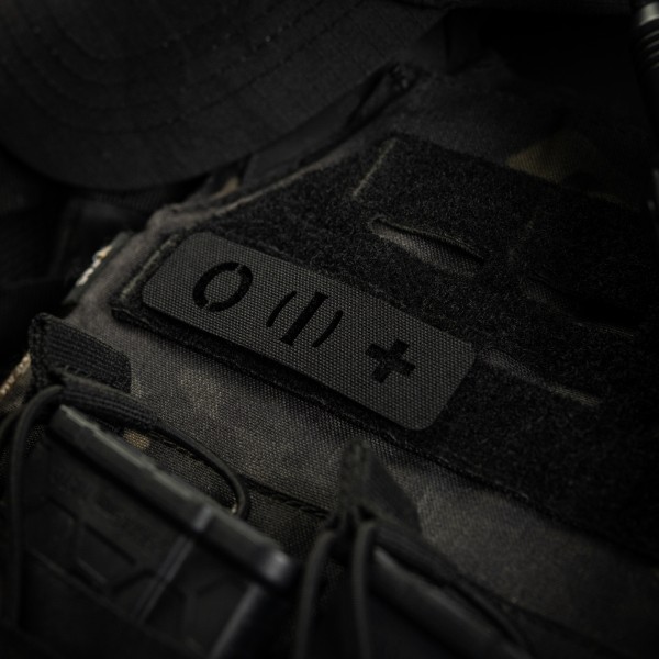 M-Tac нашивка группа крови O (I) + сквозная Laser Cut 25х80 Black - 58329402 M-Tac нашивка группа крови O (I) + сквозная Laser Cut 25х80 Black - 58329402